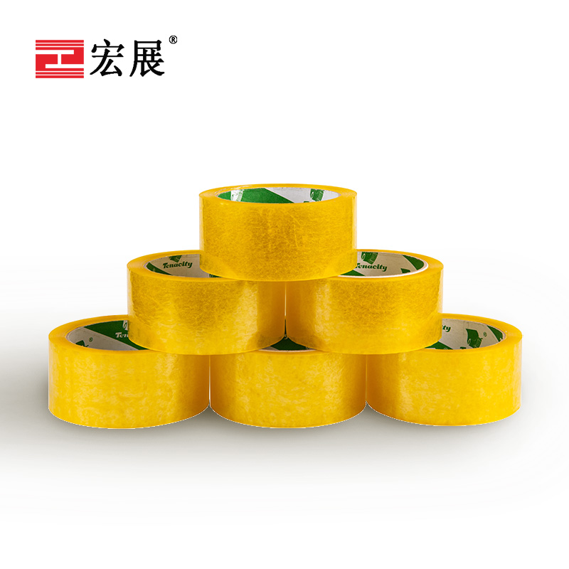 封箱胶带生产厂家教你分辨米黄色胶带优劣